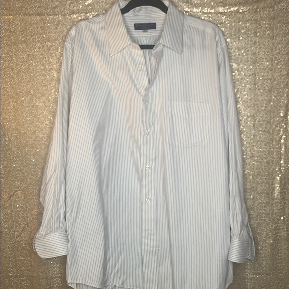 Black Pinstripe Dress shirt